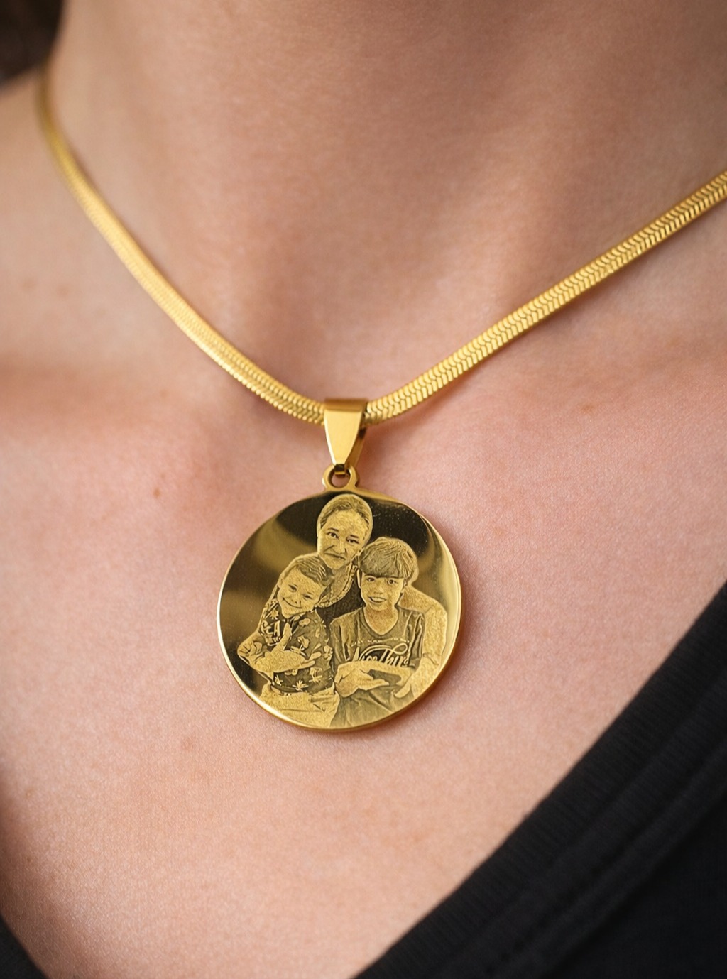 Joia personalizada AÇO BRASIL